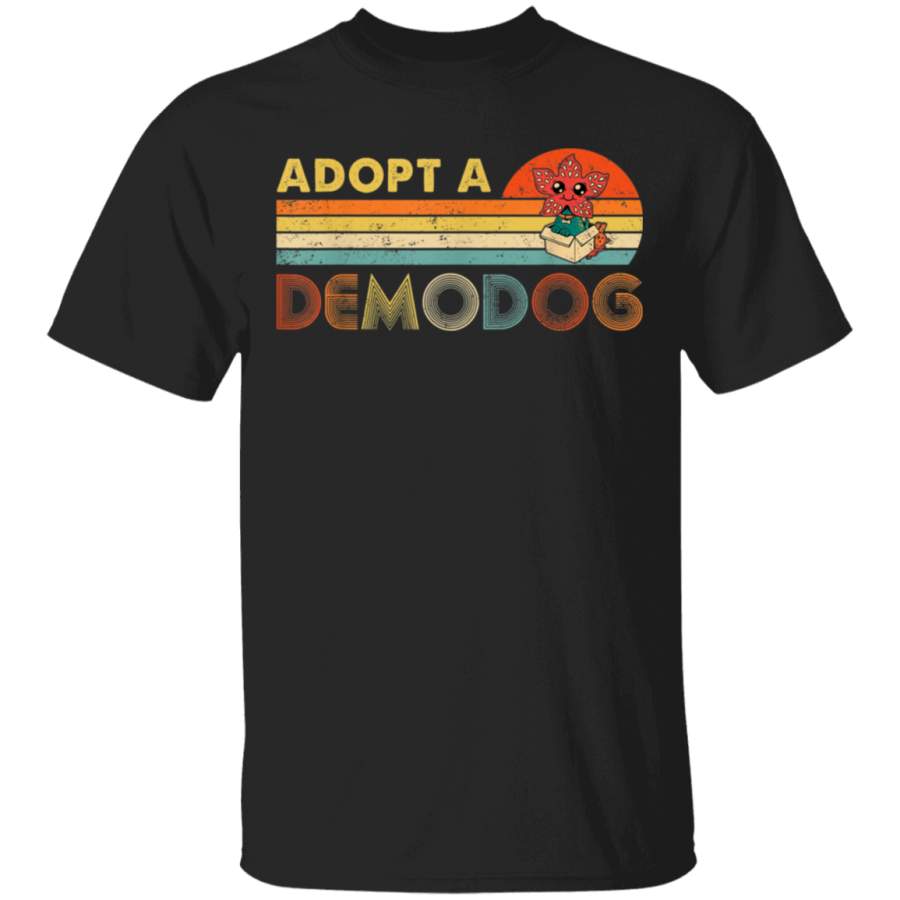 Adopt A Demodog Funny Dog Paws Lover Gift For Men Womens T-Shirt