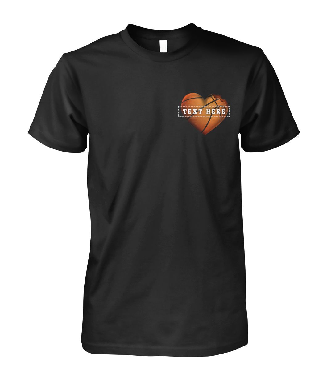 Basketball – Basketball Heart – Customized Shirt #Dg2802Hu