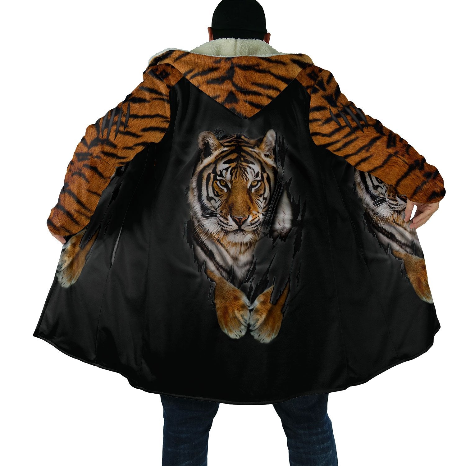 Tmarc Tee Customize Name Tiger Cloak For Men And Women Am06042102