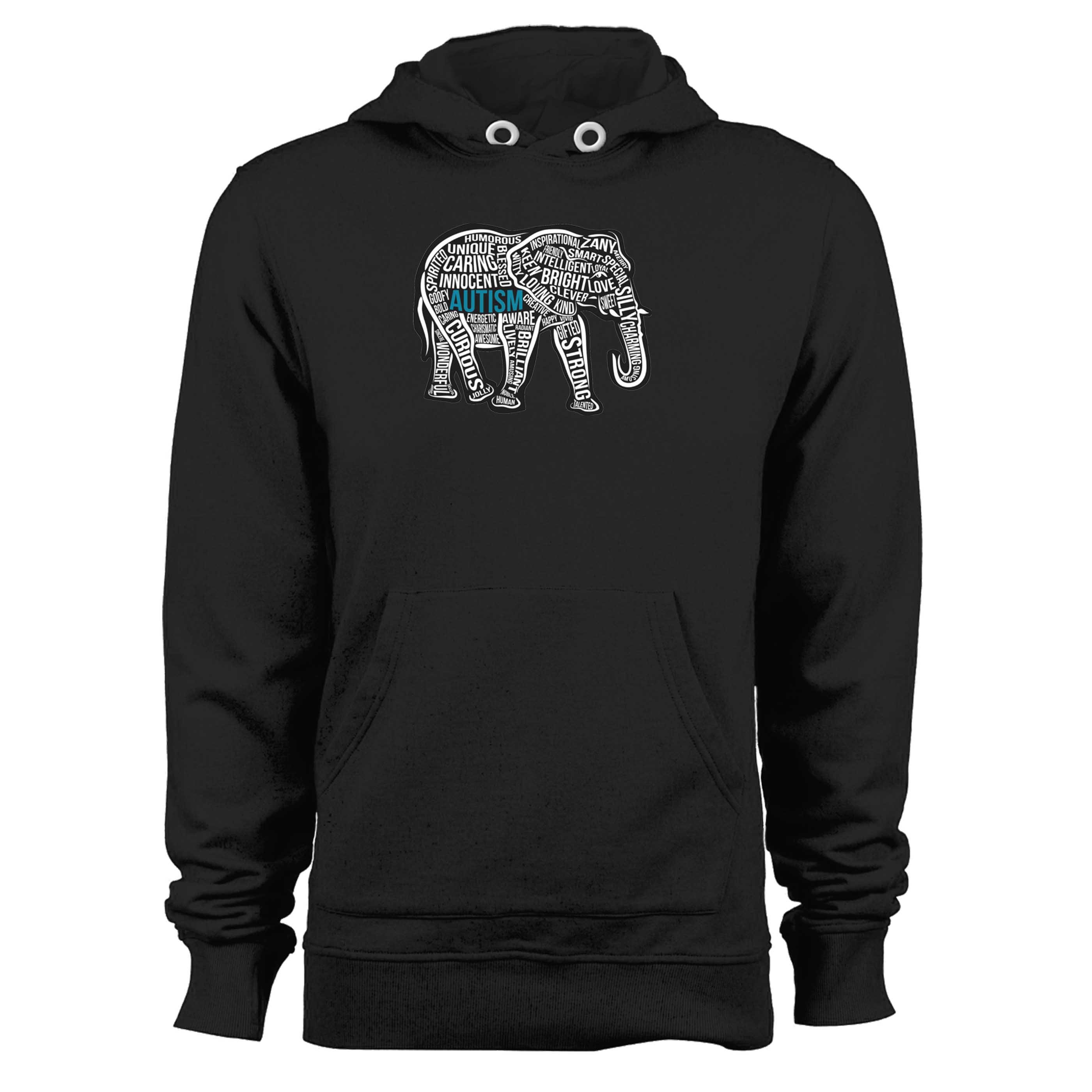 Autism Awareness Elephant Unisex Hoodie