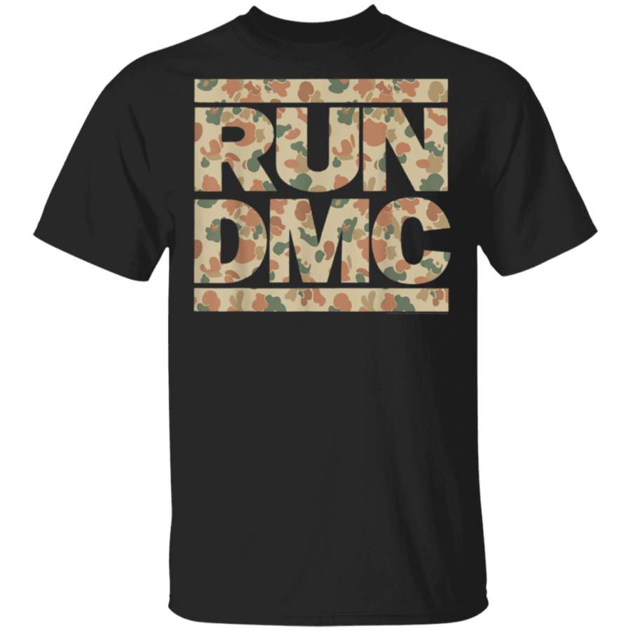 Run DMC Official Camo Logo TShirt