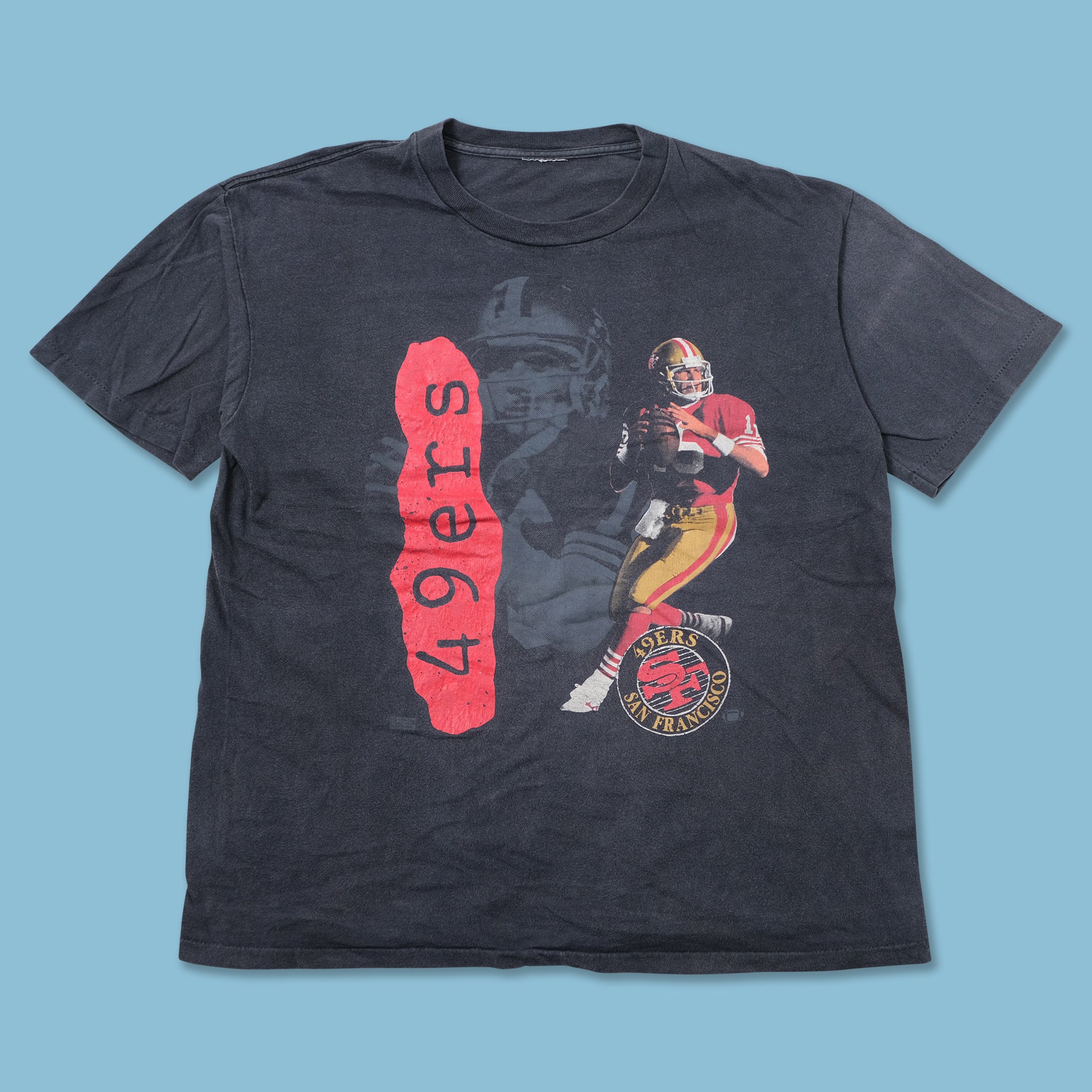 Vintage Joe Montana T-Shirt Large