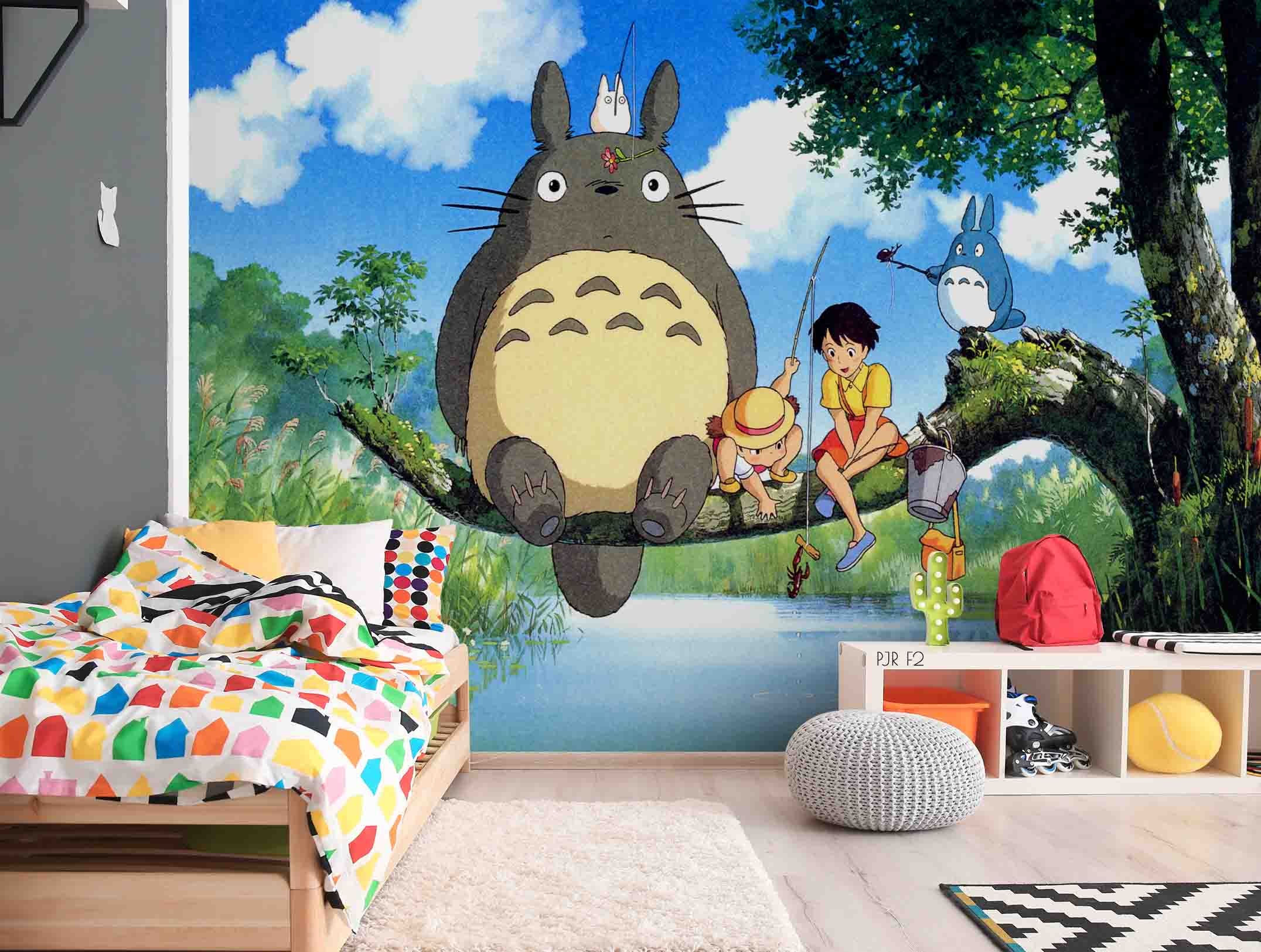 3D Cartoon Animal Anime Chinchilla Mural Wallpaper Wj 1344