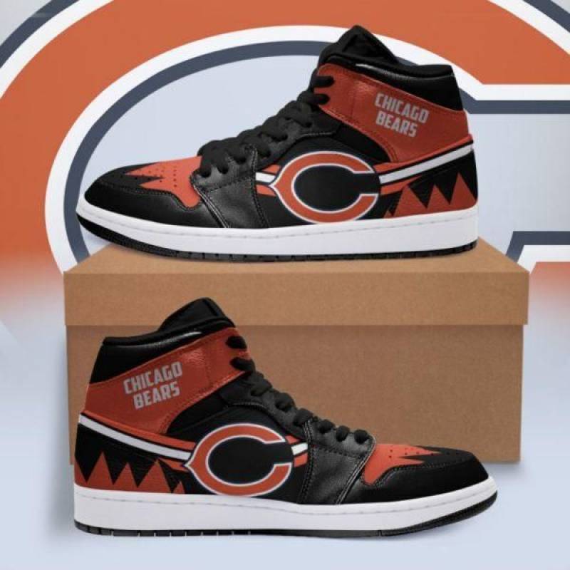 Chicago Bears 04 Air Jordan Sport Custom Sneakers