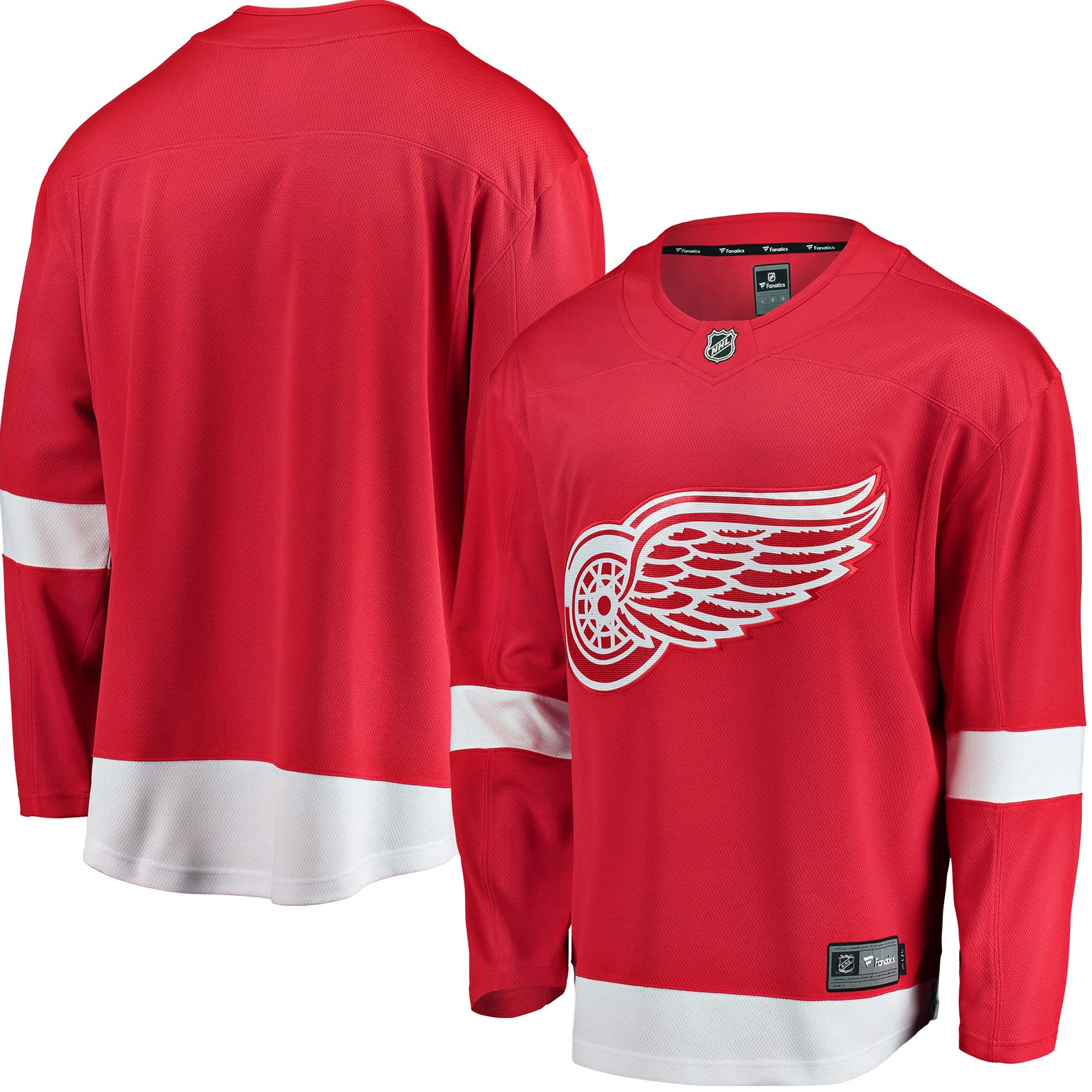 Men's Detroit Red Wings Red Breakaway Home Jersey