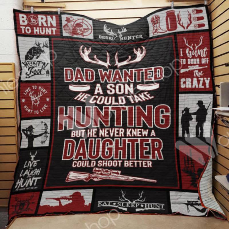 Hunting Dad Blanket JL1503 81O36