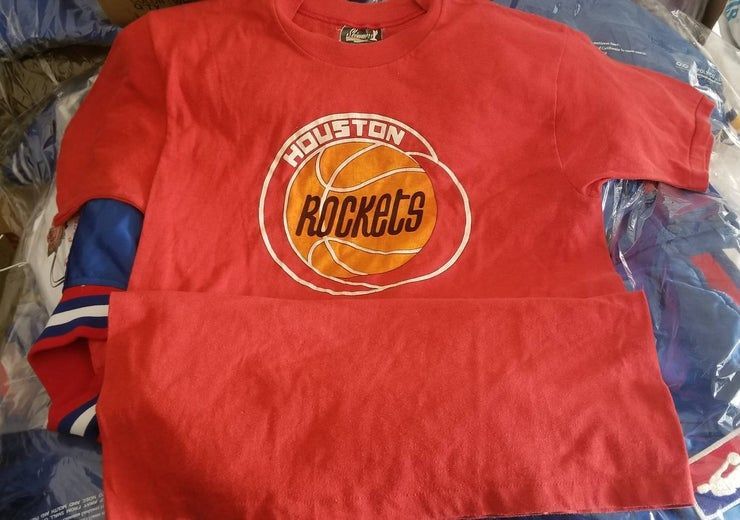 80S Houston Rockets Shirt