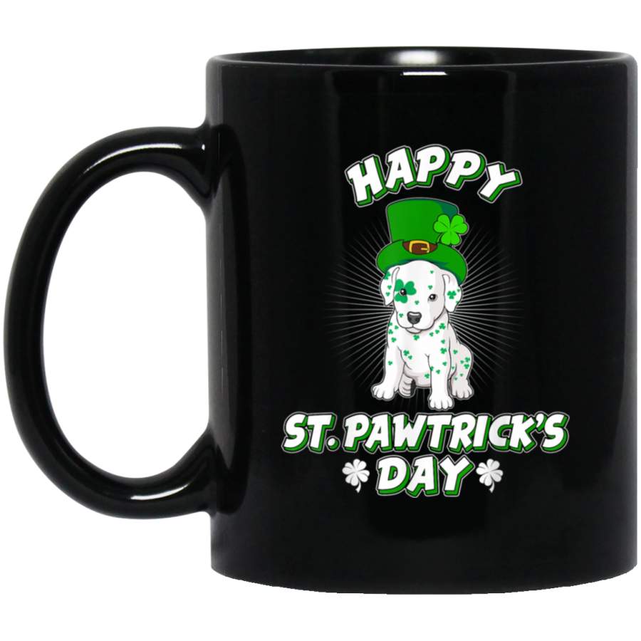 Dalmatian Puppy St Patricks Day Happy St Pawtricks Day Dog Mug