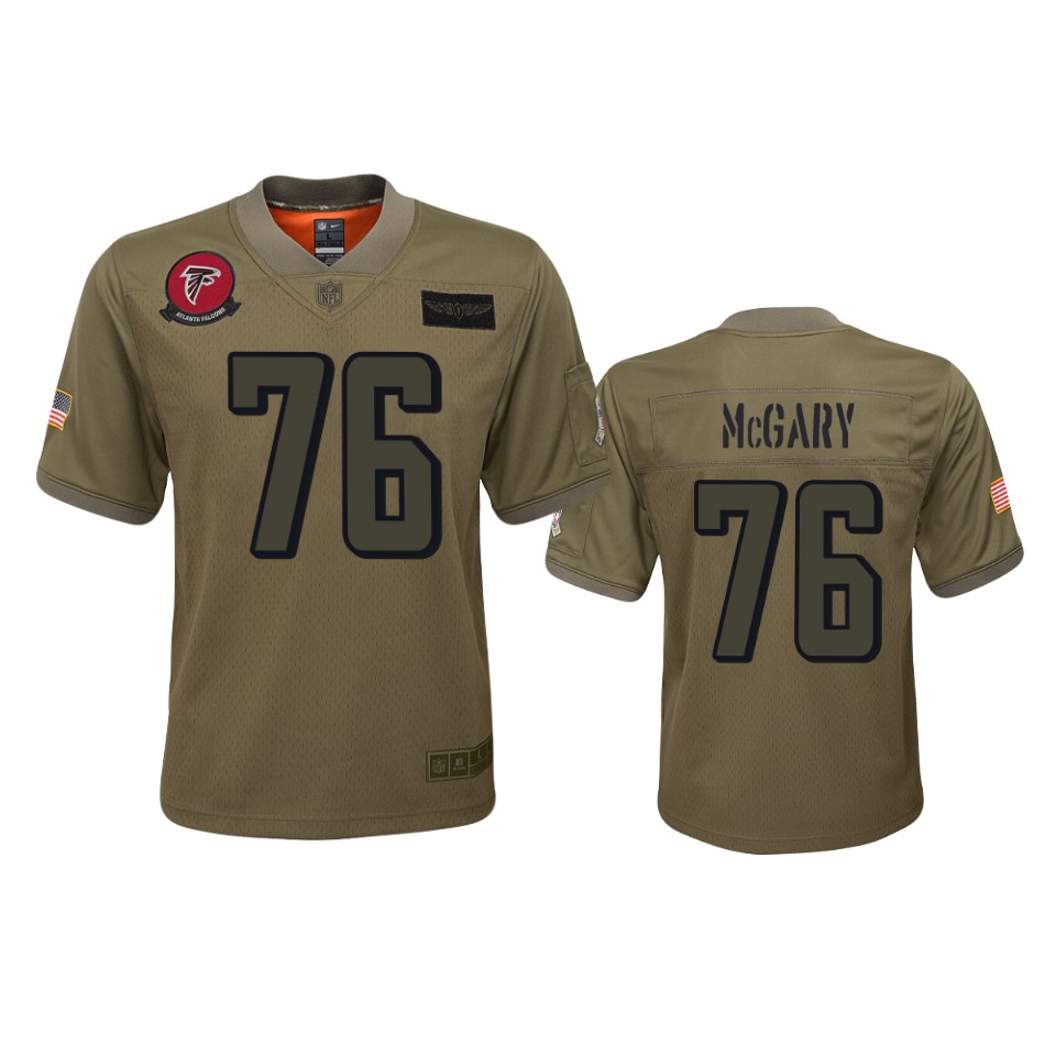 Youth Atlanta Falcons Kaleb Mcgary Camo 2019 Salute To Service Jersey