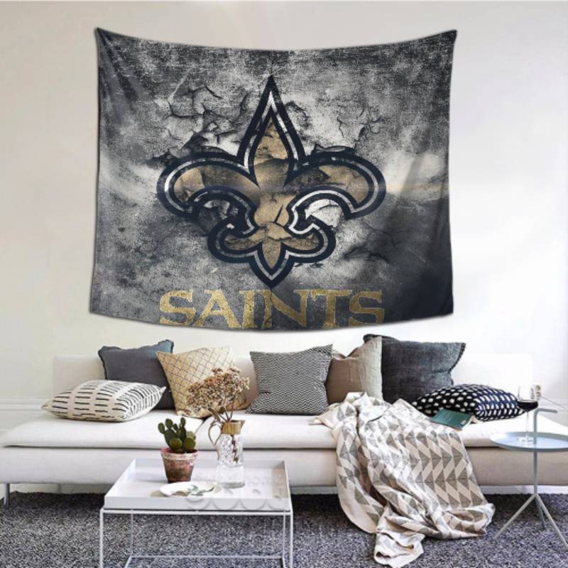 Durable New Orleans Saints Tapestry -155777 For Beach Shawl Scarf Blanket