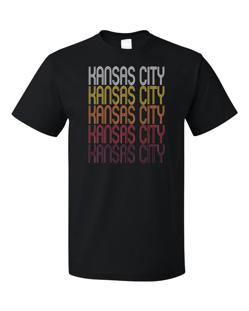 Kansas City, Mo | Retro, Vintage Style Missouri Pride  T-Shirt