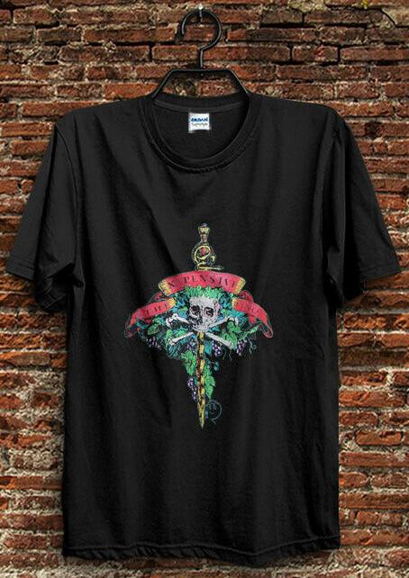 1988 X Pensive Winos Keith Richards Rock Tour T-Shirt