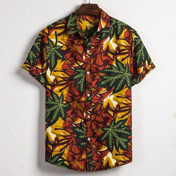 Autumn Leaves Hawaii Shirts For Men Women Ha21098