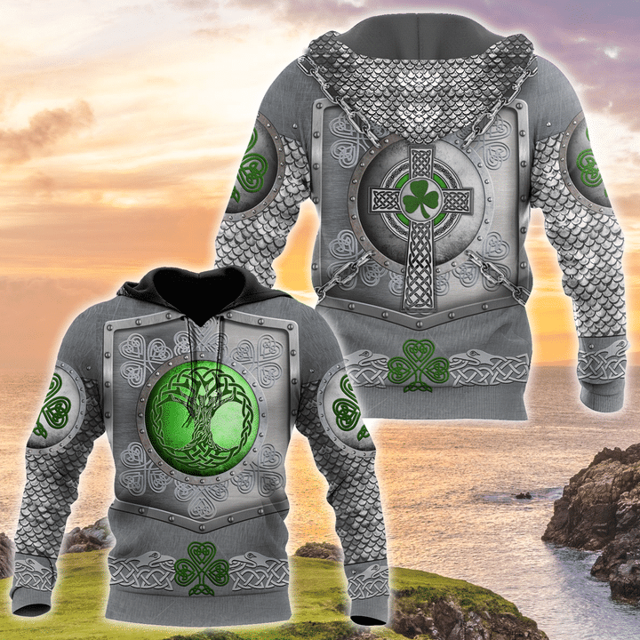 Amor Irish Saint Patrick Day 3D All Over Printed Unisex Shirt