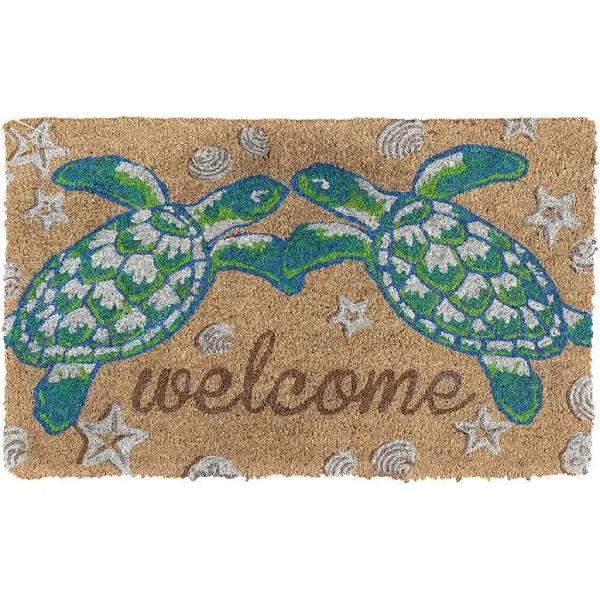 Gearhumans 3D Turtle Doormat, Doormat Welcome Mat, Funny Doormats