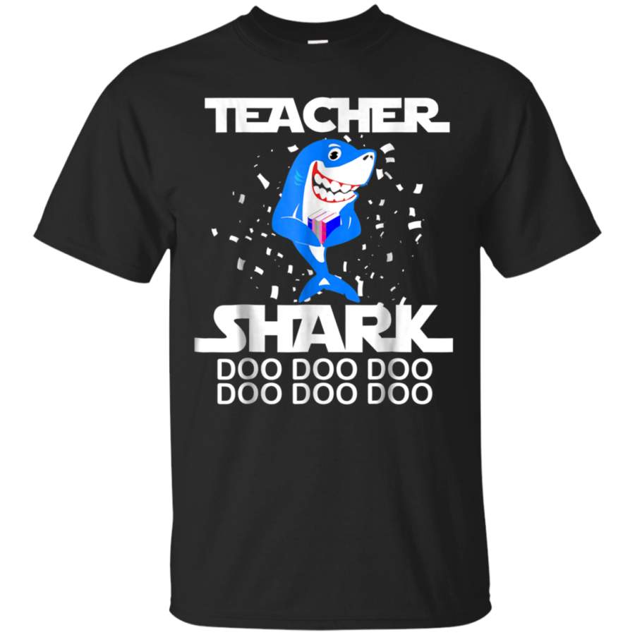 AGR Awesome Teacher Gifts T shirt Funny Shark Lover