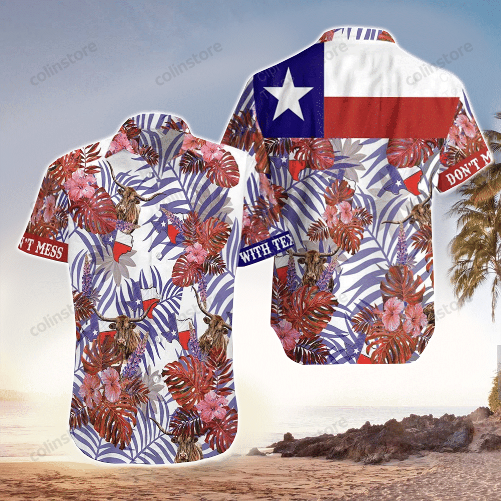 I Love Texas Hawaii Shirt Aloha Ha85652