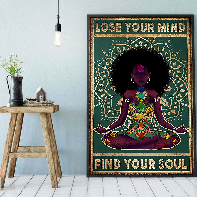 Afrocentric Canvas Retro Melanin Poster Art Prints Black Women Black Men Elegant Minimalist Wall Art