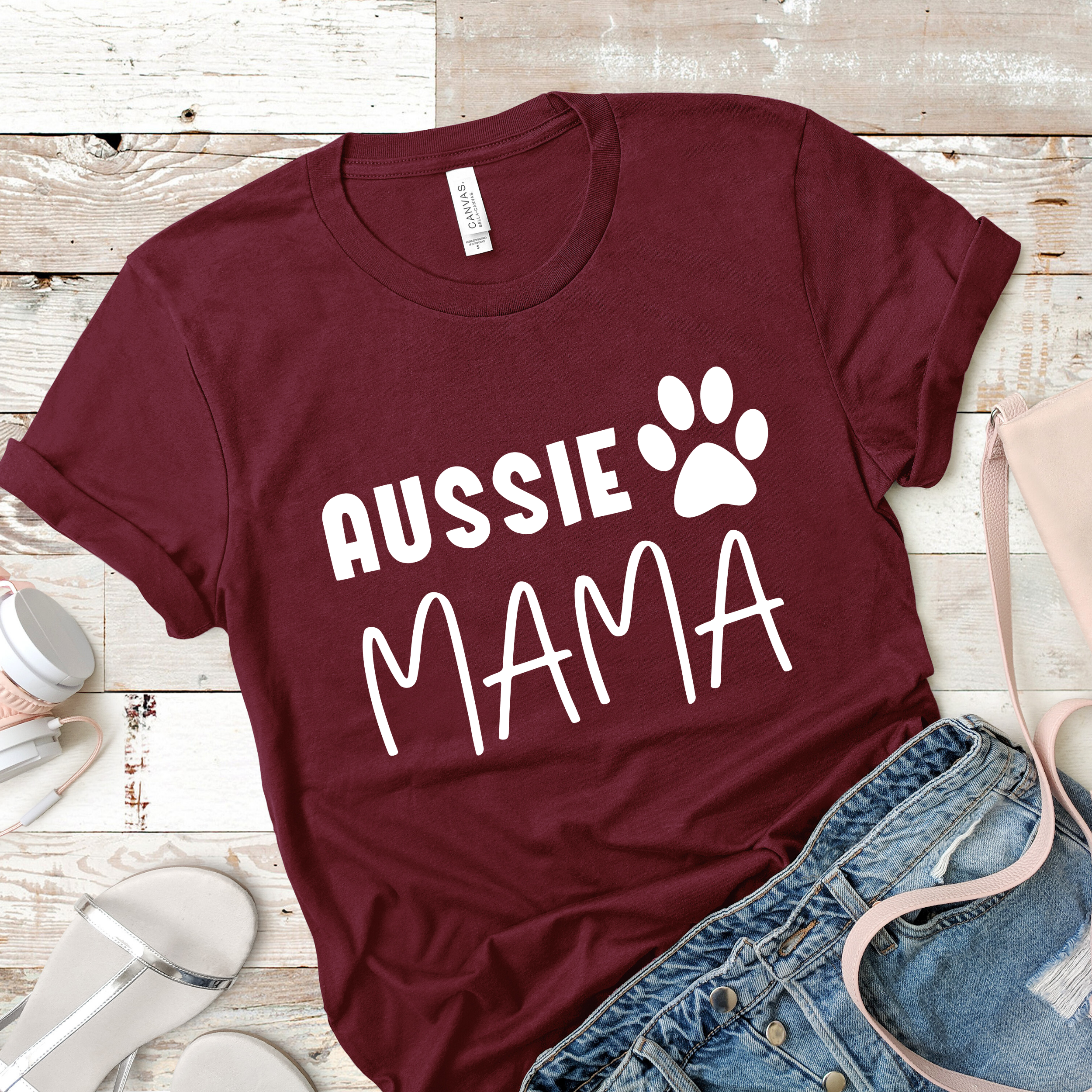 Aussie Mama Doggo Mom Shirt