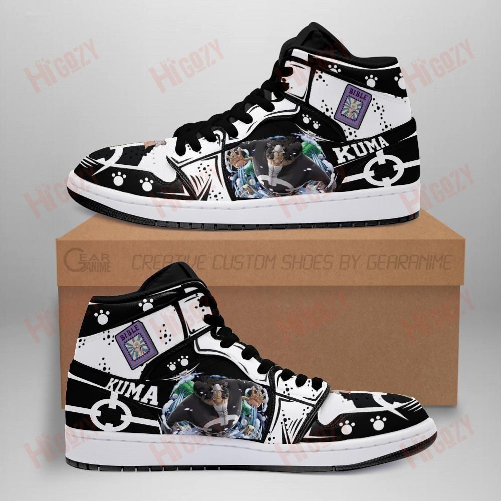 Bartholomew Kuma Sneakers Custom Anime One Piece Shoes