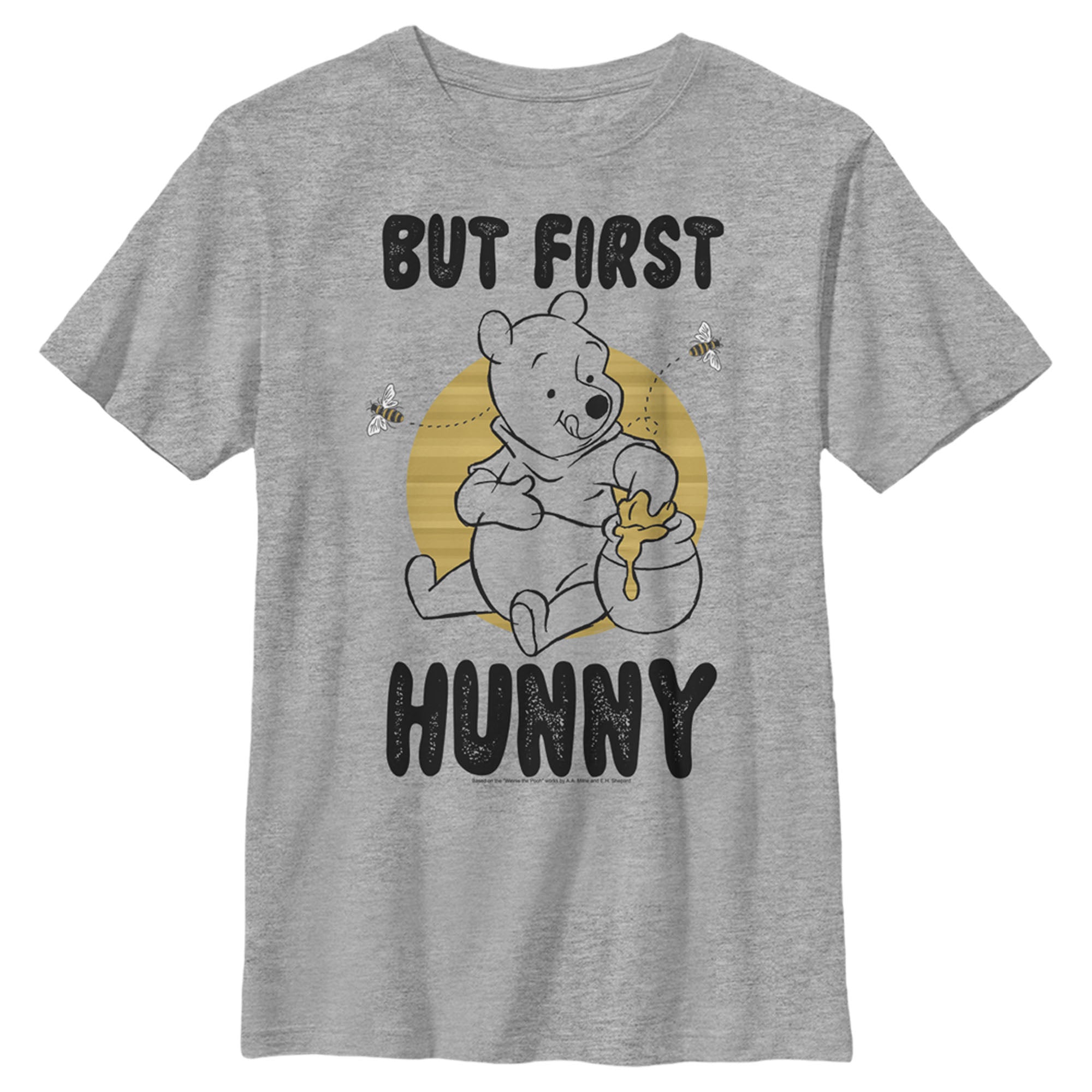 Boy’S Winnie The Pooh But First, Hunny T-Shirt