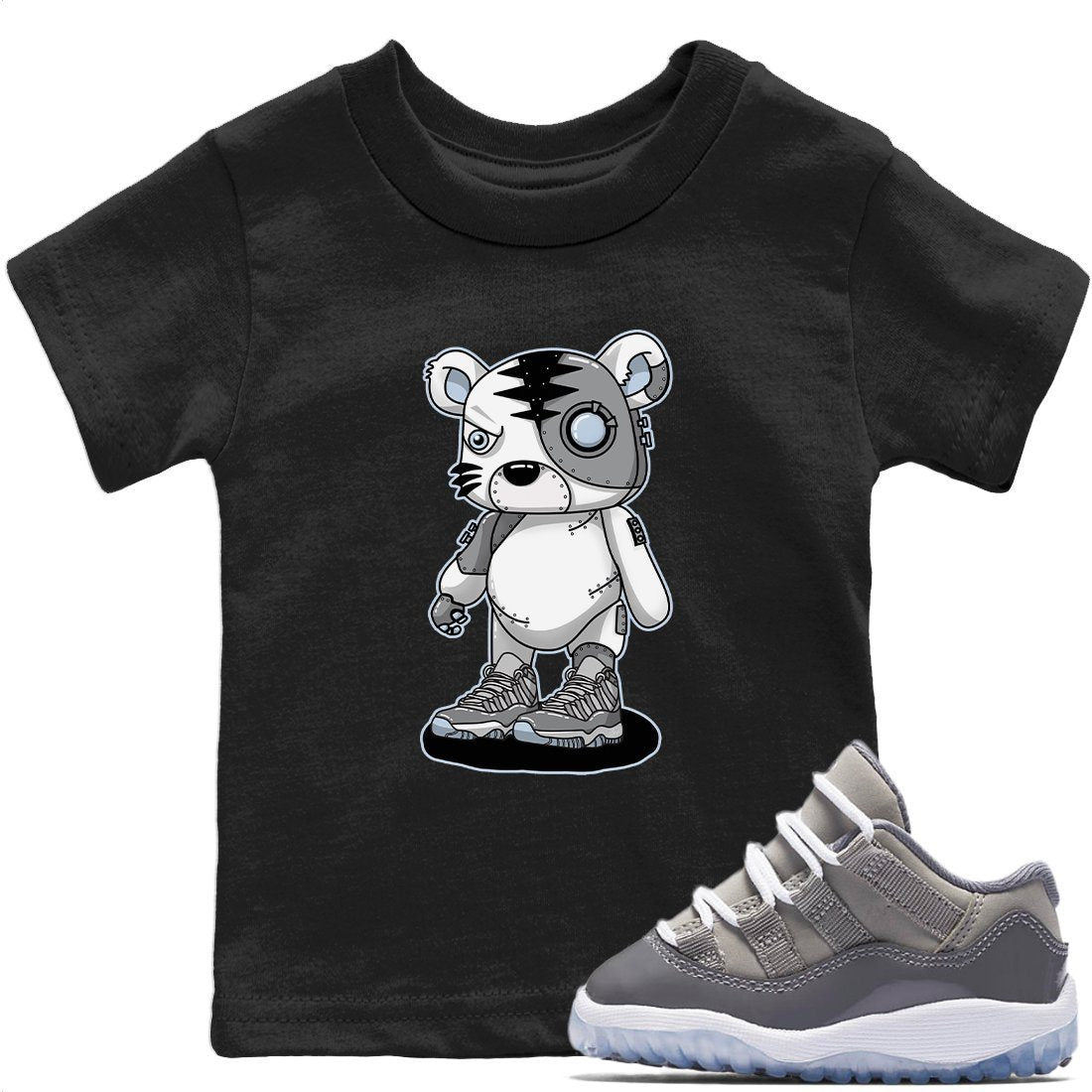 Cyborg Tiger T-Shirt – Air Jordan 11 Cool Grey Baby & Youth