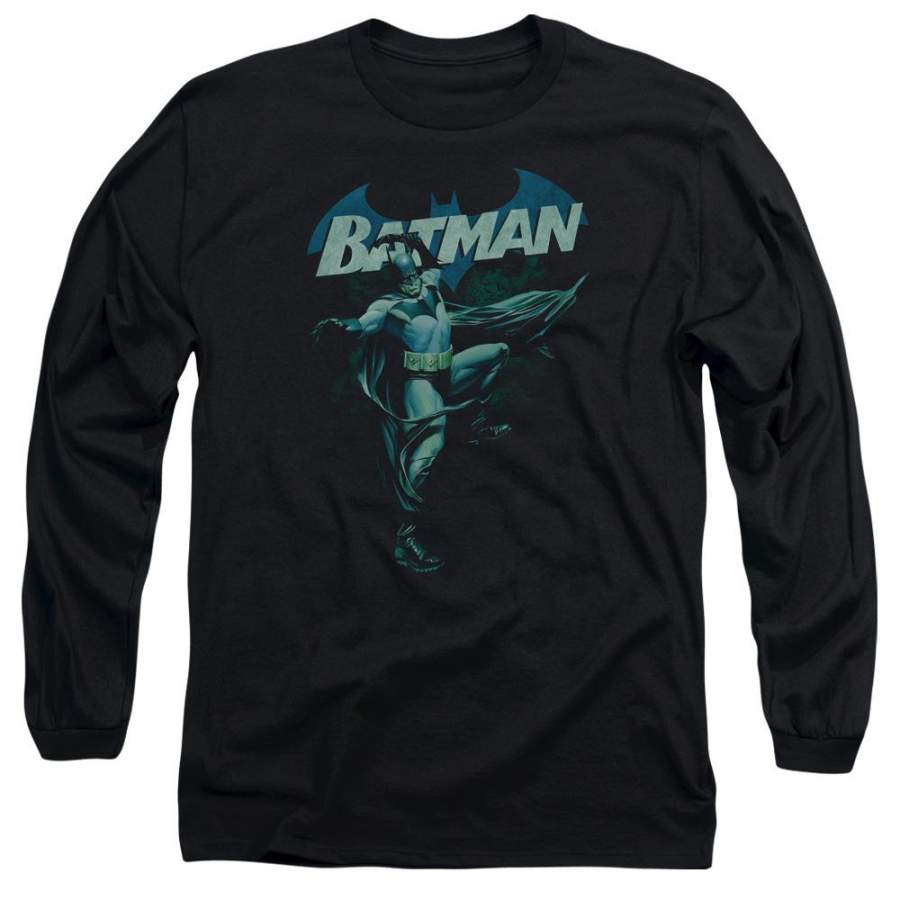 Batman – Blue Bat Long Sleeve Adult 18/1