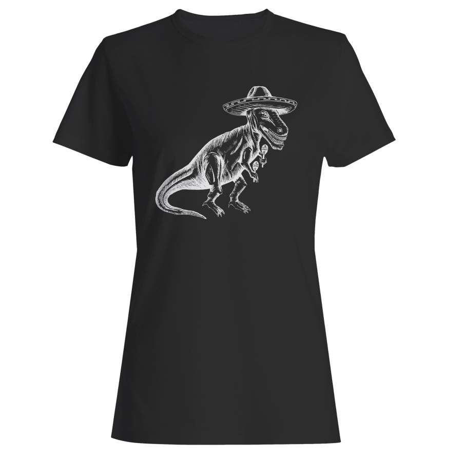 Vintage T-Rex Mexican Tyrannosaurus Dinosaur Woman’s T-Shirt