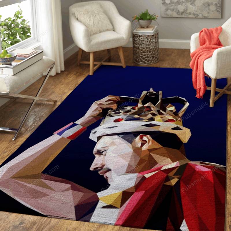 Freddie Mercury Popart  – Music Pop Art Area Rug Carpet