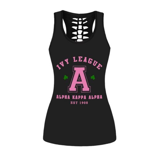 Alpha Kappa Alpha Ivy 1908 Tank-Top And Legging 3D All Over Print