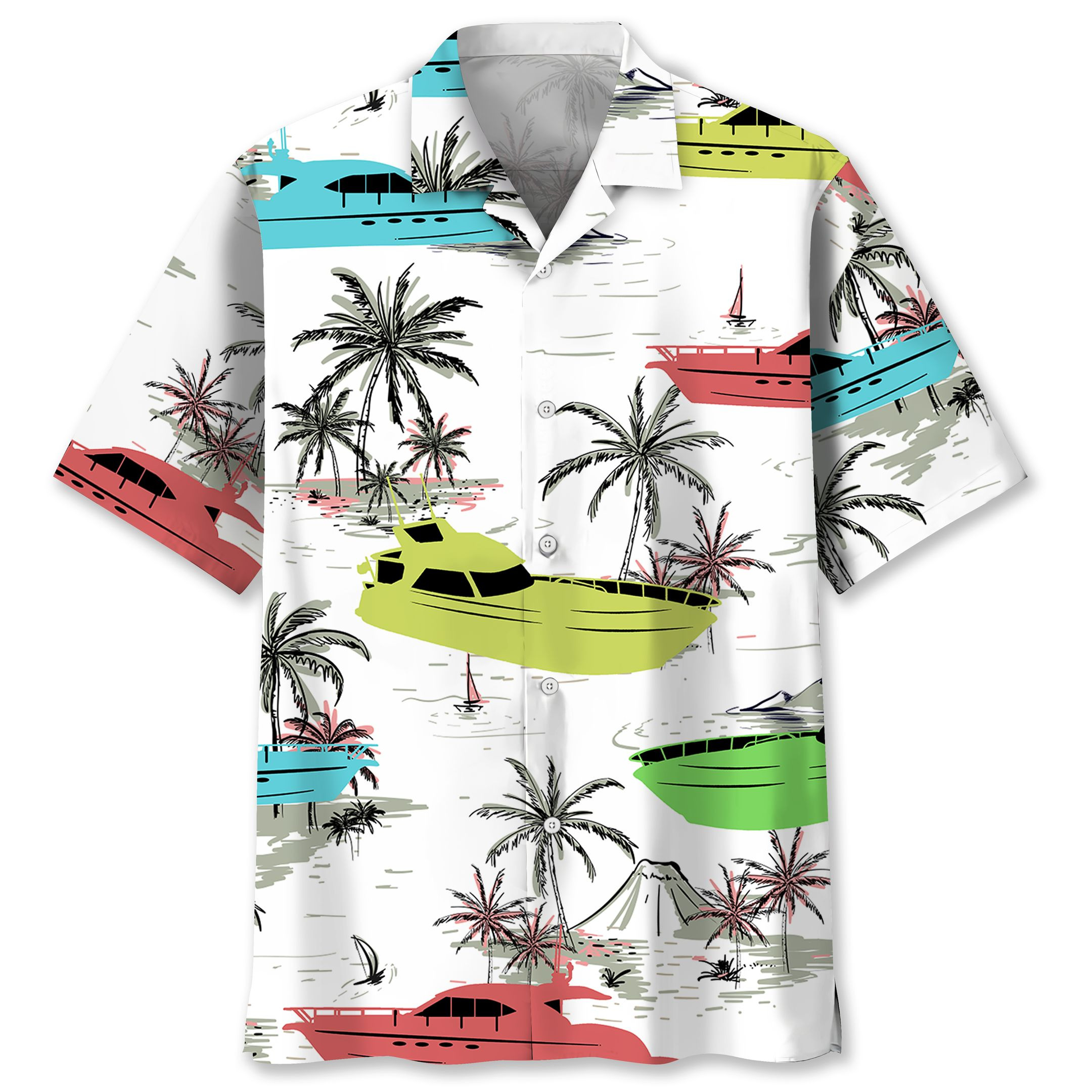 Boating Coconut Hawaiian Shirt Ha6709