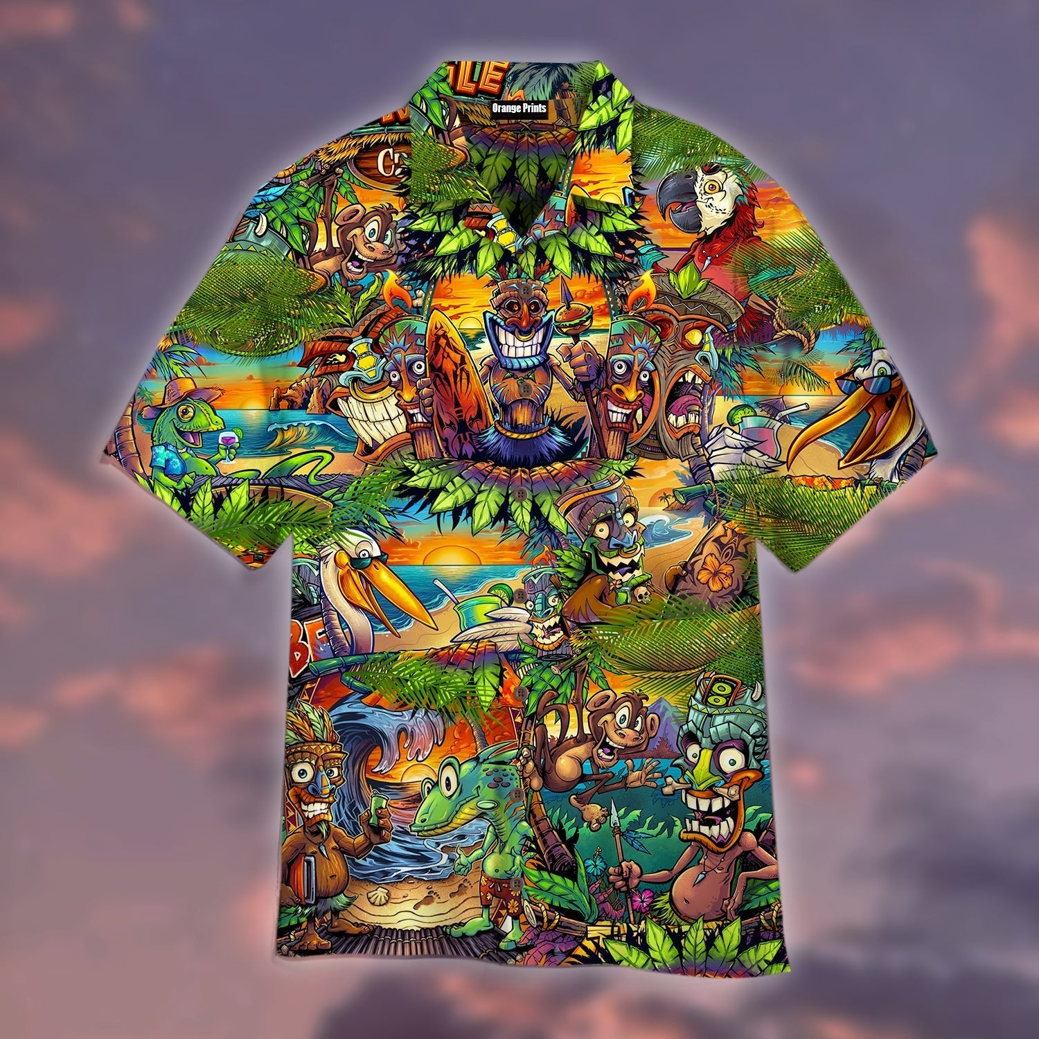 Tiki Tropical Aloha Hawaii Shirts For Men And Women Ha68247