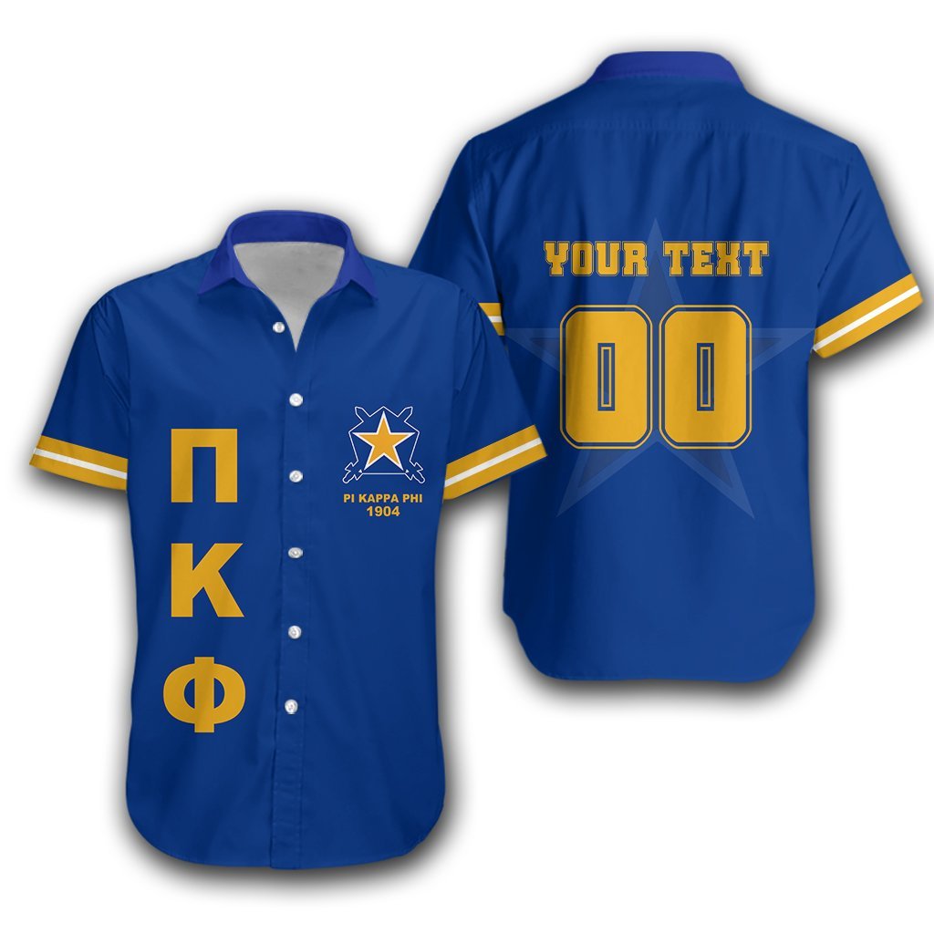 (Custom Personalised) Pi Kappa Phi Hawaiian Shirt Simple Style Lt16