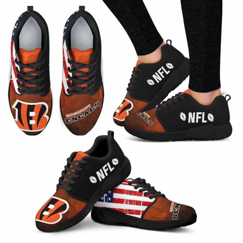 Simple Fashion Cincinnati Bengals Shoes Athletic Sneakers #523