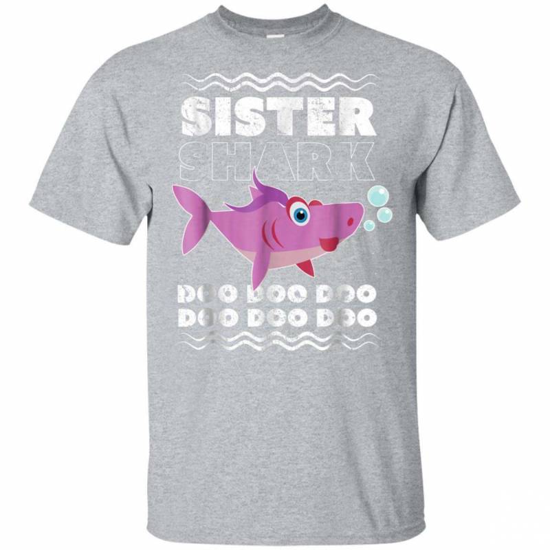 Sister Shark T Shirt Doo Doo Doo Tee