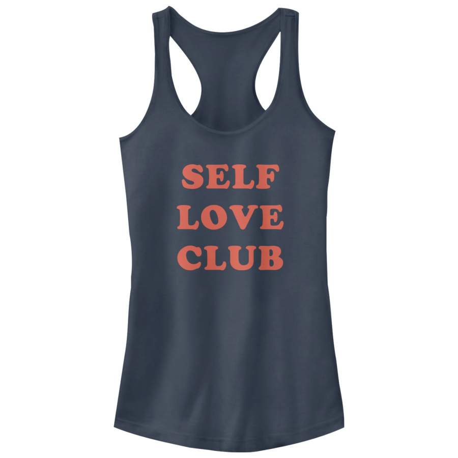 CHIN UP Junior’s Self Love Club  Racerback Tank