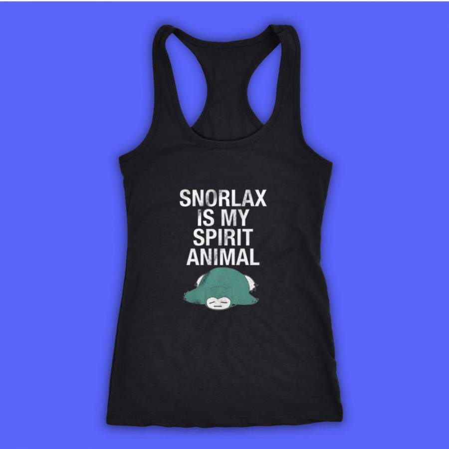 Snorlax Is My Spirit Animal Women’S Tank Top Racerback