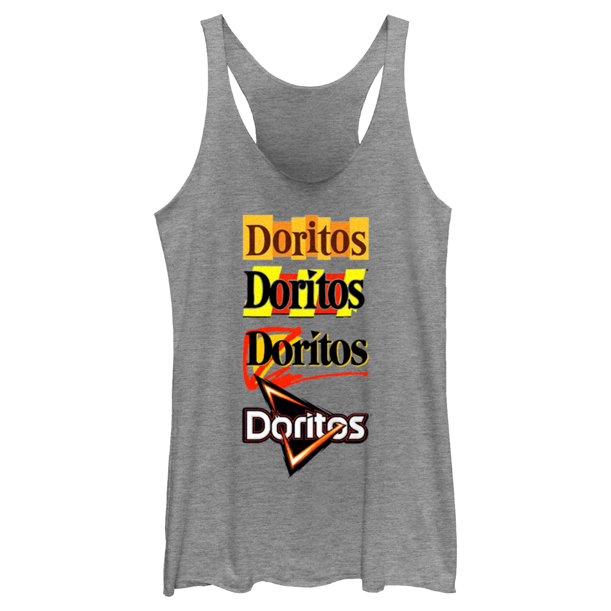 Women’S Doritos Logo Evolution Racerback Tank Top