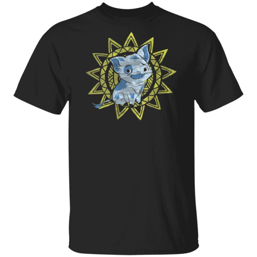 Womens  Moana Pua Geometric Sun Poster  T-Shirt Hoodie Shirt