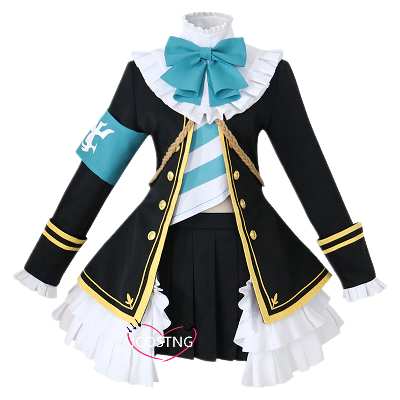 Anime Umamusume: Pretty Derby Season 2 Mejiro McQueen Lolita Dress Uniform Cosplay Costume Halloween Women Free Shipping 2021 alx