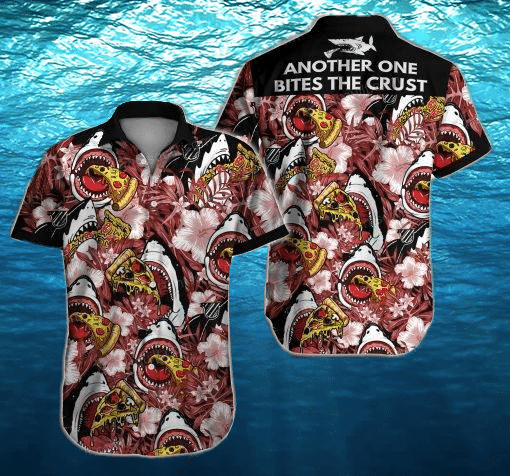 Shark Eat Pizza Hawaiian Shirt Ha28100