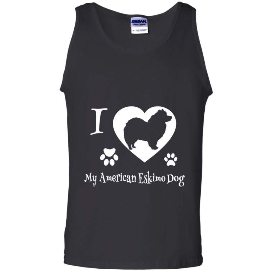 Dog Lover T-shirt I Love My American Eskimo Dog