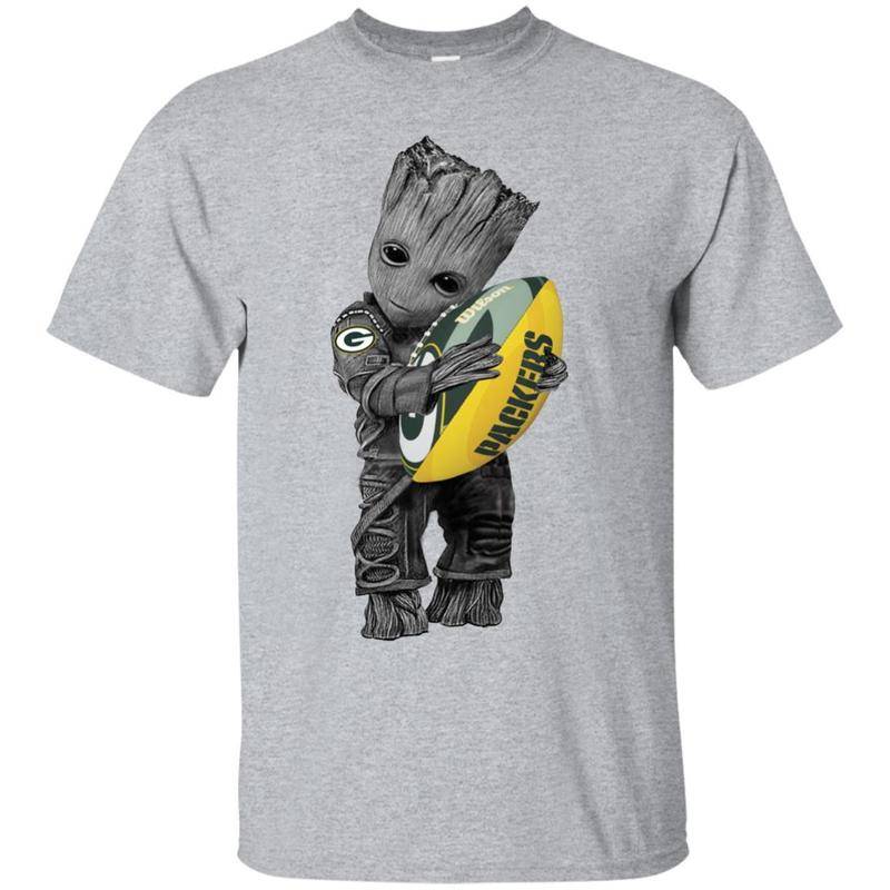 Baby Groot Hug Green Bay Packers Shirt, Hoodie