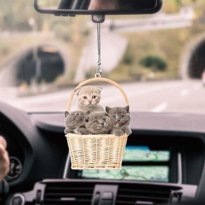 19 Cat Kitty Car Hanging Ornament