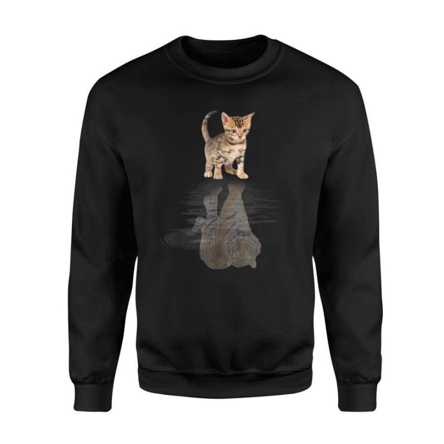 BENGAL CAT SHADOW BENGAL TIGER SHIRT – Standard Fleece Sweatshirt