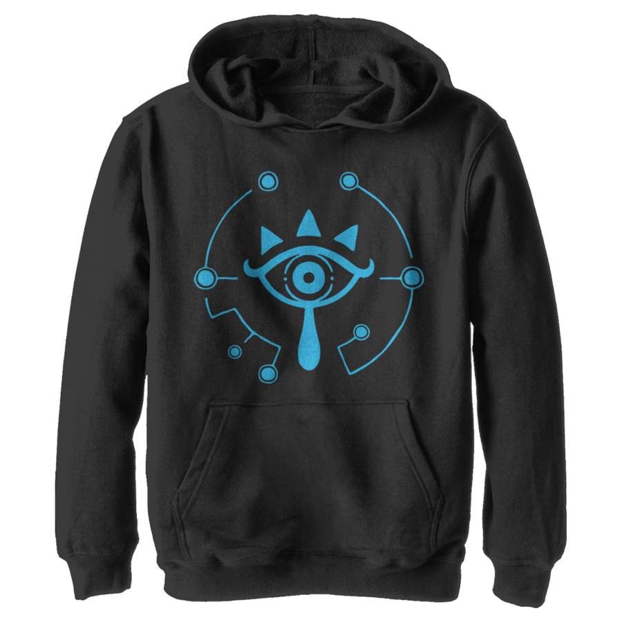 Nintendo Boy’s Zelda Breath of the Wild Eye  Lightweight Hoodie