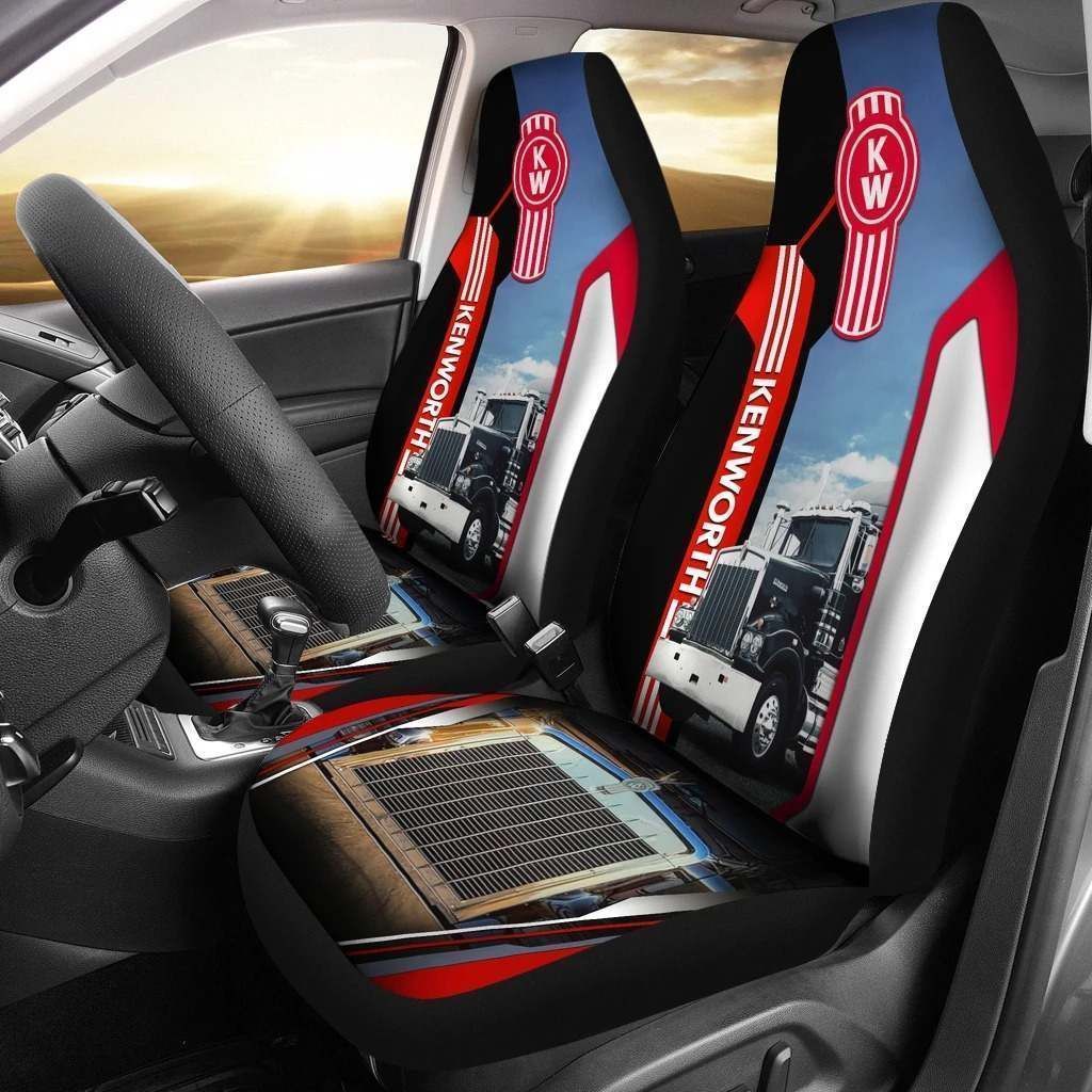 Kenworth Car Seat Cover Ver 1 (Set Of 2)