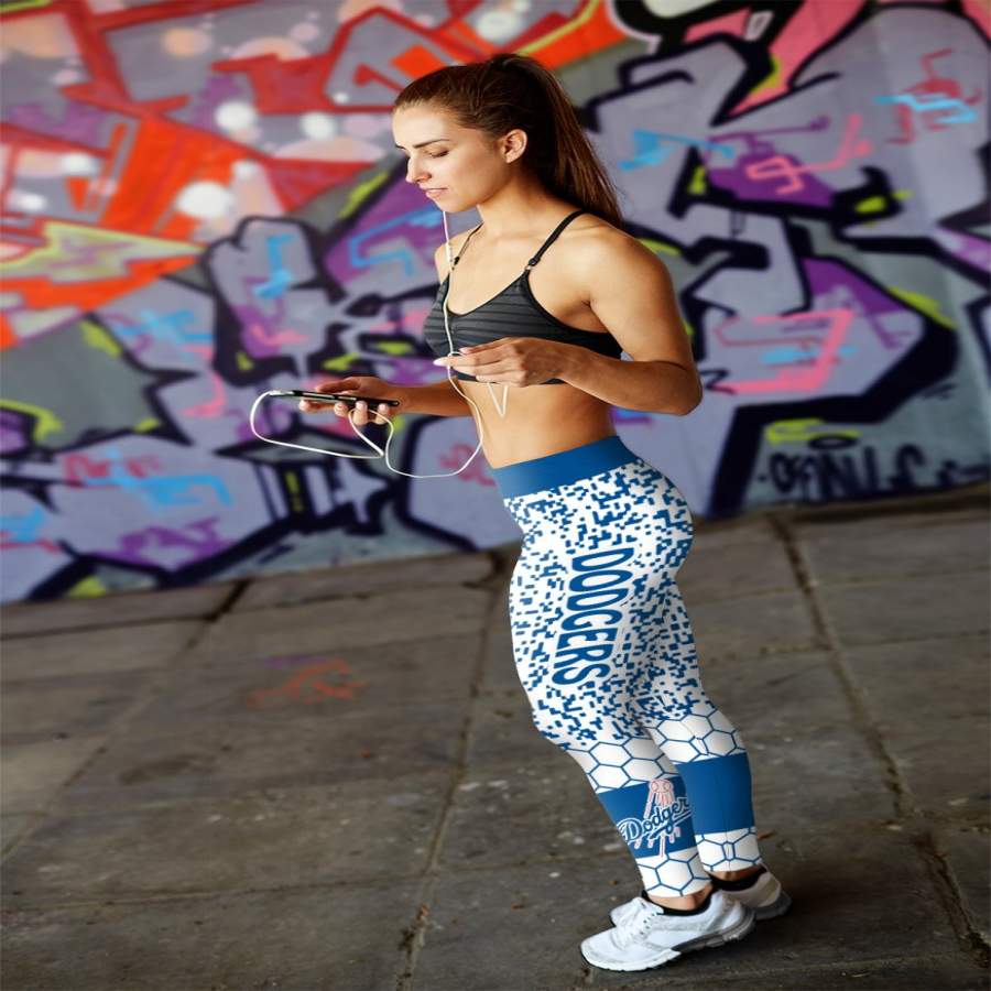 Incredible Patterns Luxury Nice Los Angeles Dodgers Leggings