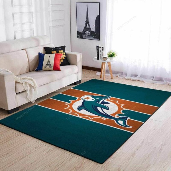 Miami Dolphins Area  Sku 314 Rug