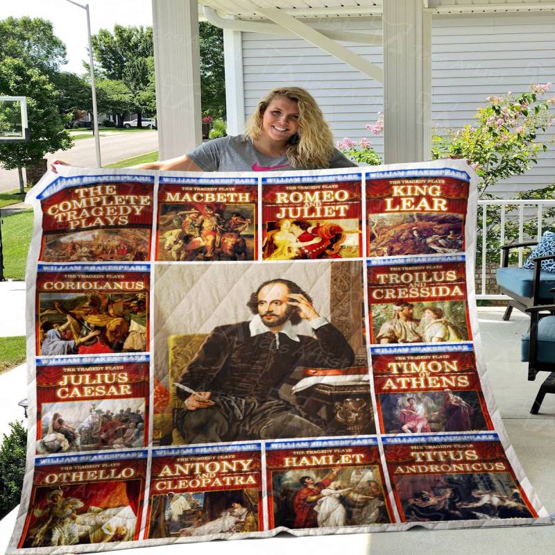 William Shakespeare Quilt Blanket 01037